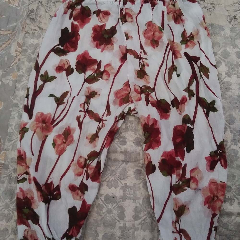 Floral pants